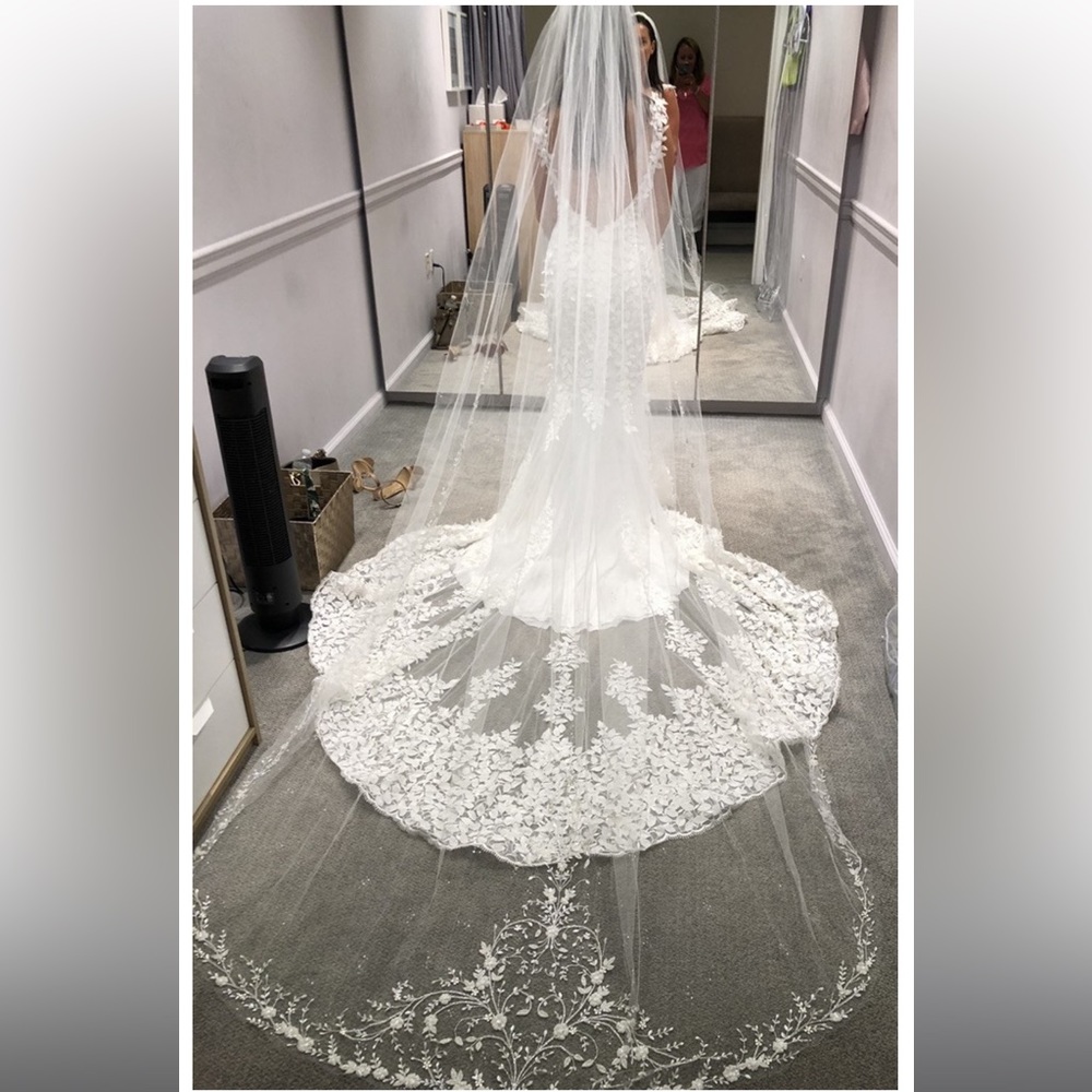 Tony Ward Couture Yumina Wedding Dress&matching Veil NEVER WORN Canceled wedding